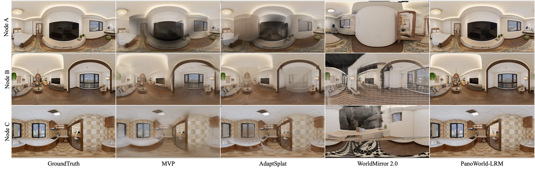 Whole-house LRM reconstruction visualization.